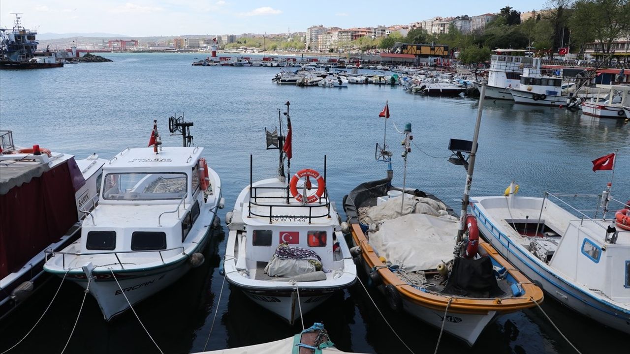 Tekirdağ'da Balıkçılar Poyraz Yüzünden 3 Gün Süresince Denize Açılmadı