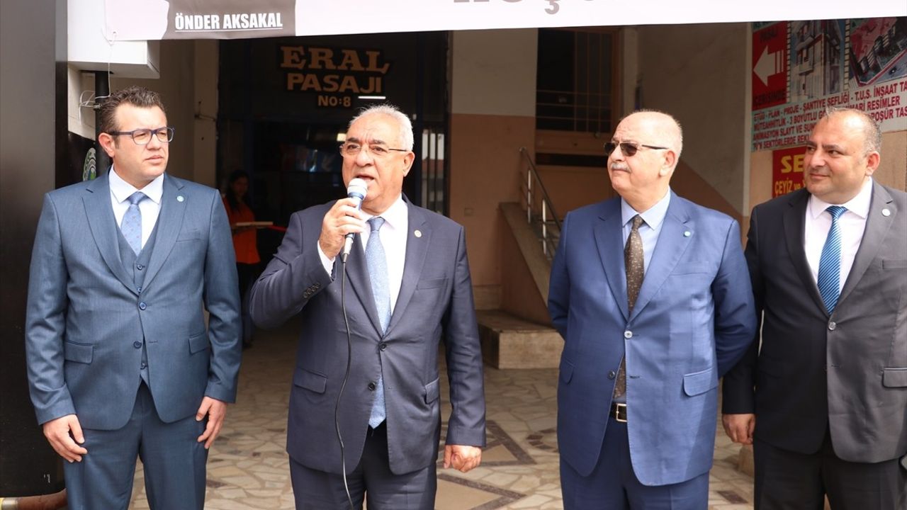 Tekirdağ'da DSP İl Binası Coşkuyla Açıldı