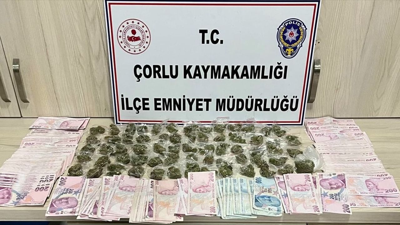 Tekirdağ'da Uyuşturucu ile Yakalanan Sürücü Tutuklandı