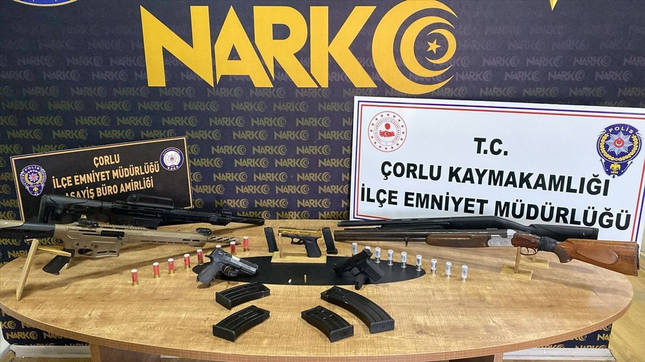Tekirdağ'da Uyuşturucu Operasyonu: 10 Şüpheli Gözaltına Alındı