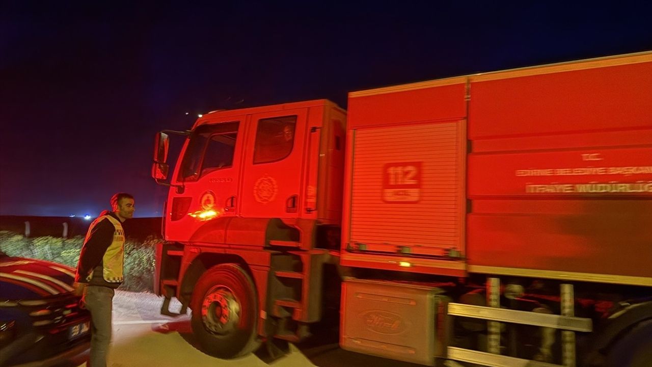 Tekirdağ'daki Gaz Kaçağı Kontrol Altına Alındı