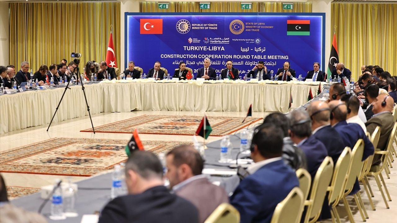 Ticaret Bakanı Bolat, Türkiye-Libya İş Toplantısına Başkanlık Etti