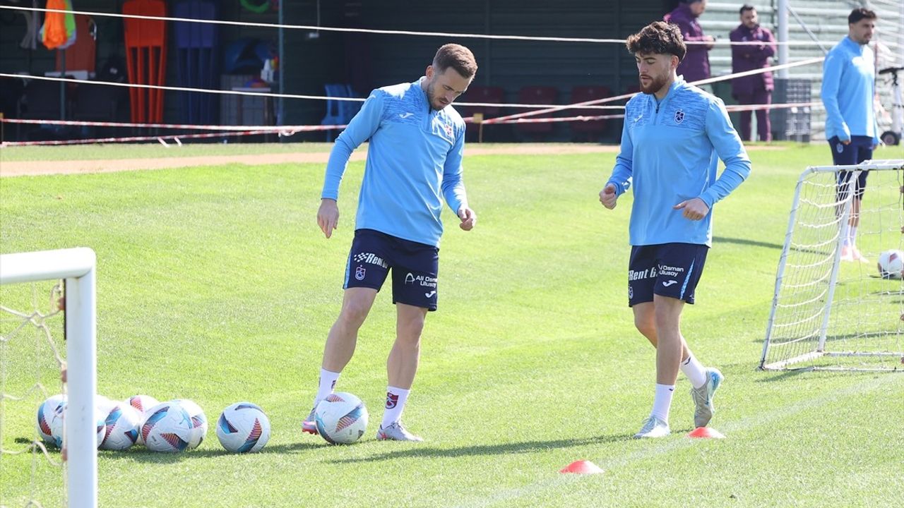 Trabzonspor, Adana Demirspor Maçına Hazırlanıyor