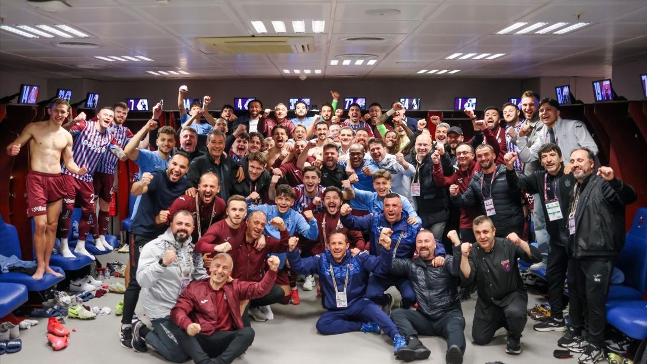 Trabzonspor, Ziraat Türkiye Kupası'nda 17. Finale Yükseldi