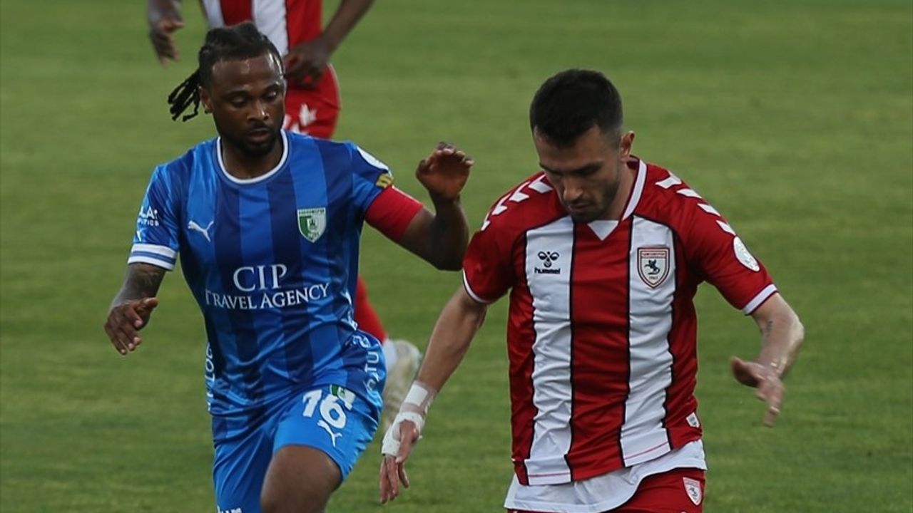 Trendyol Süper Lig: Sipay Bodrum FK 1 - Reeder Samsunspor 2 (İlk Yarı)