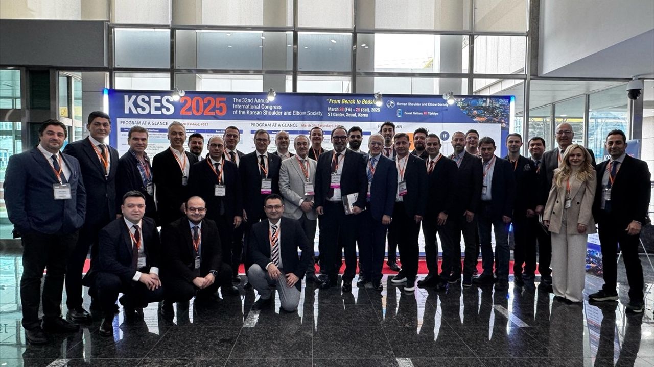 Türk Heyeti, 32. Kore Omuz ve Dirsek Cerrahisi Kongresi'nde Temsil Edildi