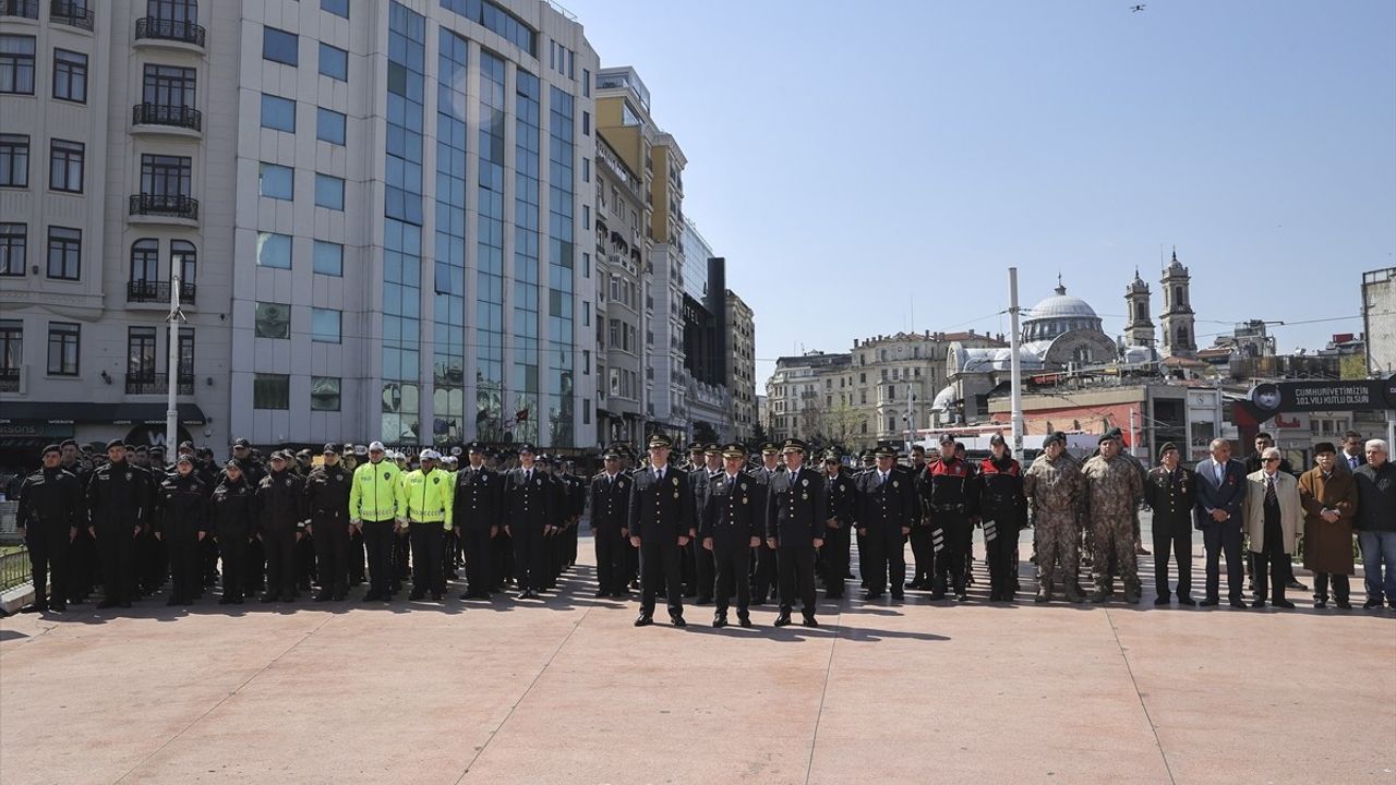 Türk Polis Teşkilatı 180. Yılını Taksim'de Kutladı