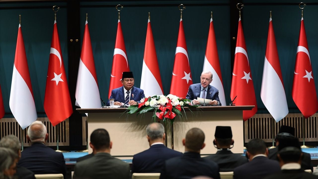 Türkiye ve Endonezya Arasında 3 Önemli Anlaşma İmzalandı
