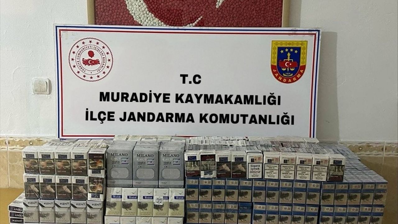 Van'da 3,140 Paket Kaçak Sigara Ele Geçirildi