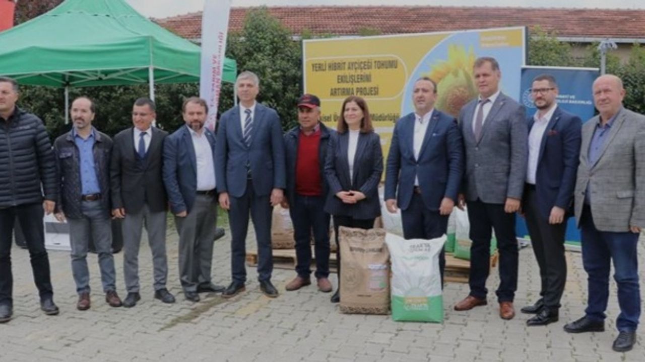 Yalova'dan Çiftçilere Dev Destek: 2 Ton Ayçiçek Tohumu Dağıtıldı