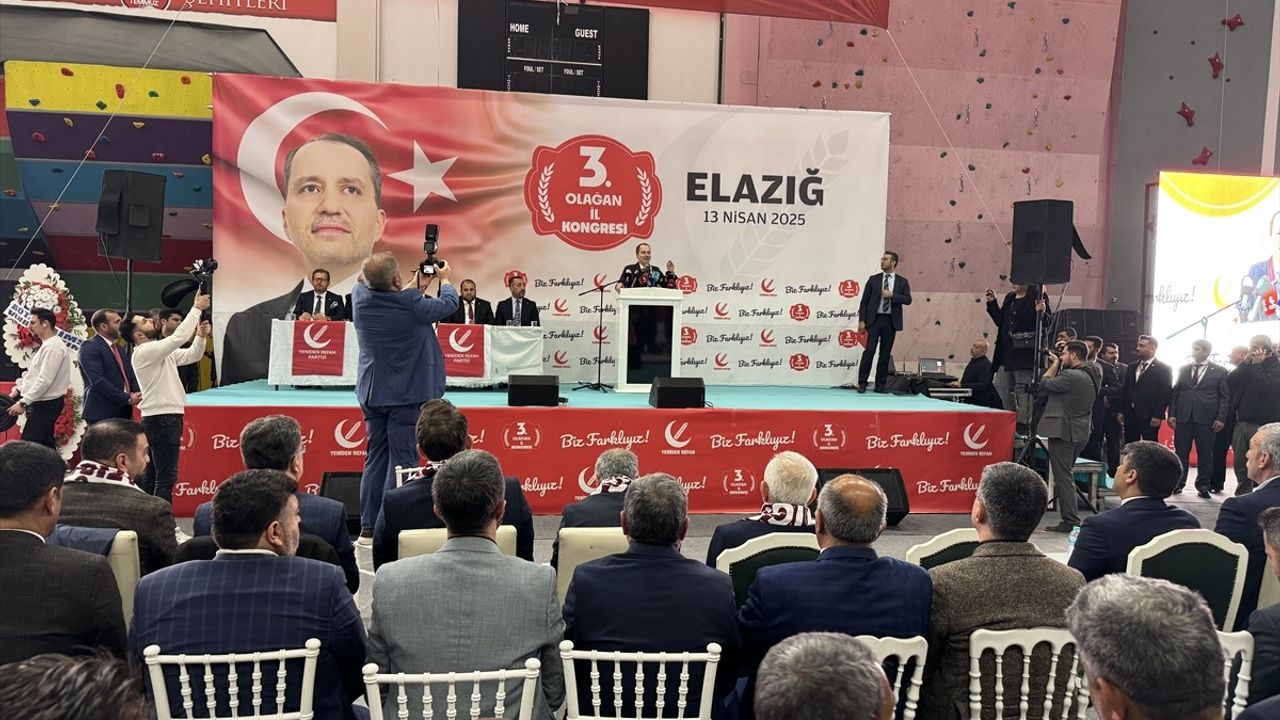 Yeniden Refah Partisi Kongresi: Fatih Erbakan Elazığ'da Ekonomik Çözümleri paylaştı