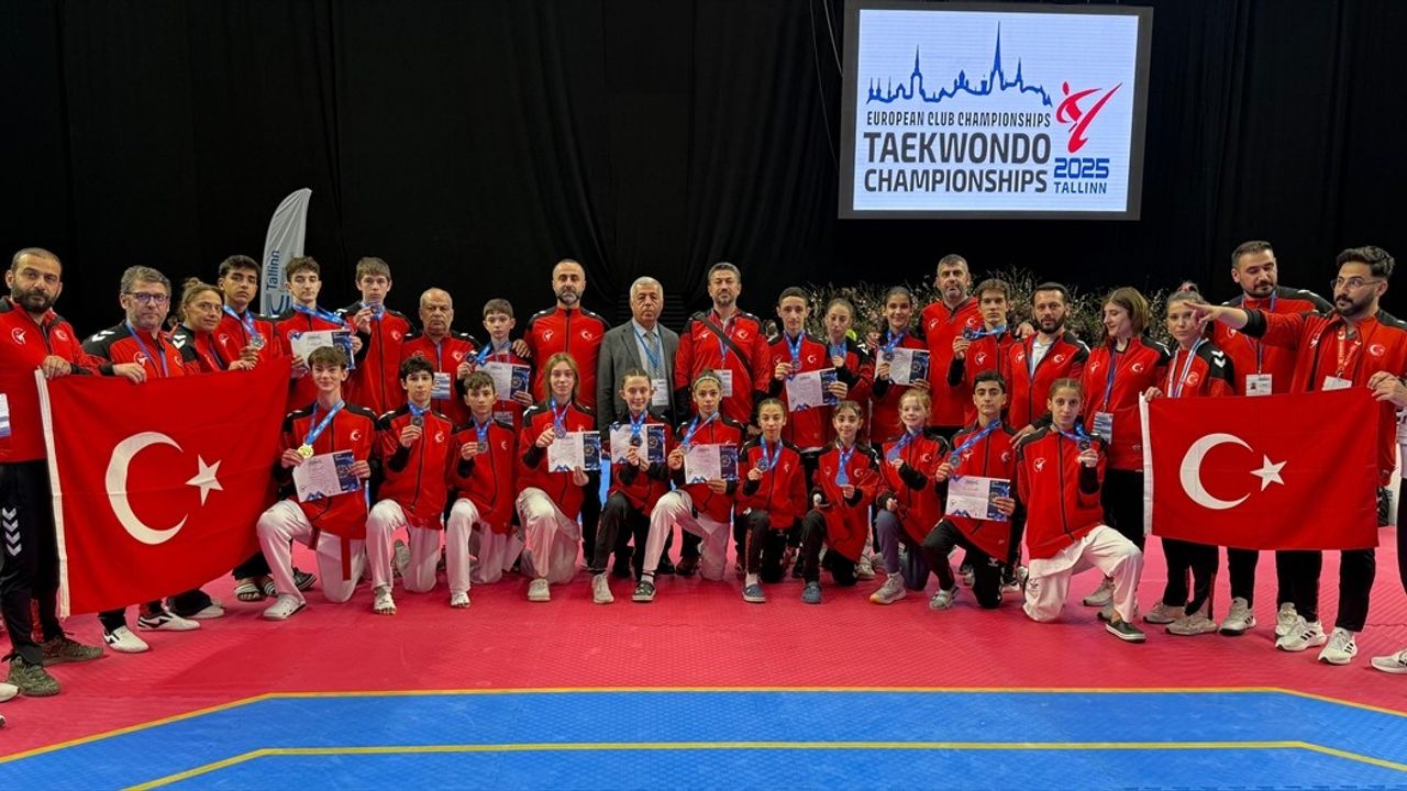 Yıldız Milli Tekvando Takımı Avrupa Şampiyonu