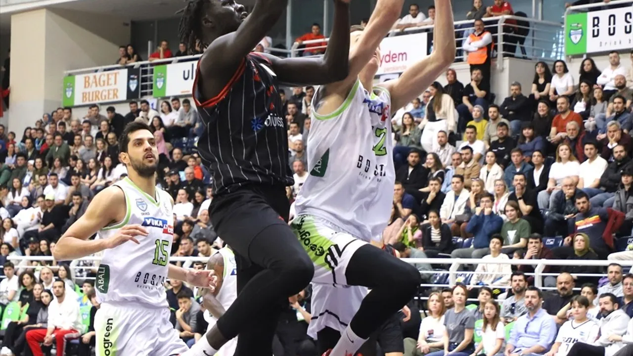 Yukatel Merkezefendi Belediyesi Basket, Manisa Basket Divissa'yı 92-78 Geçti