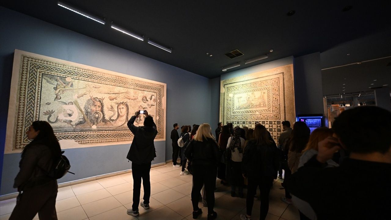 Zeugma Mozaik Müzesi'nde Rekor Ziyaretci Sayısı
