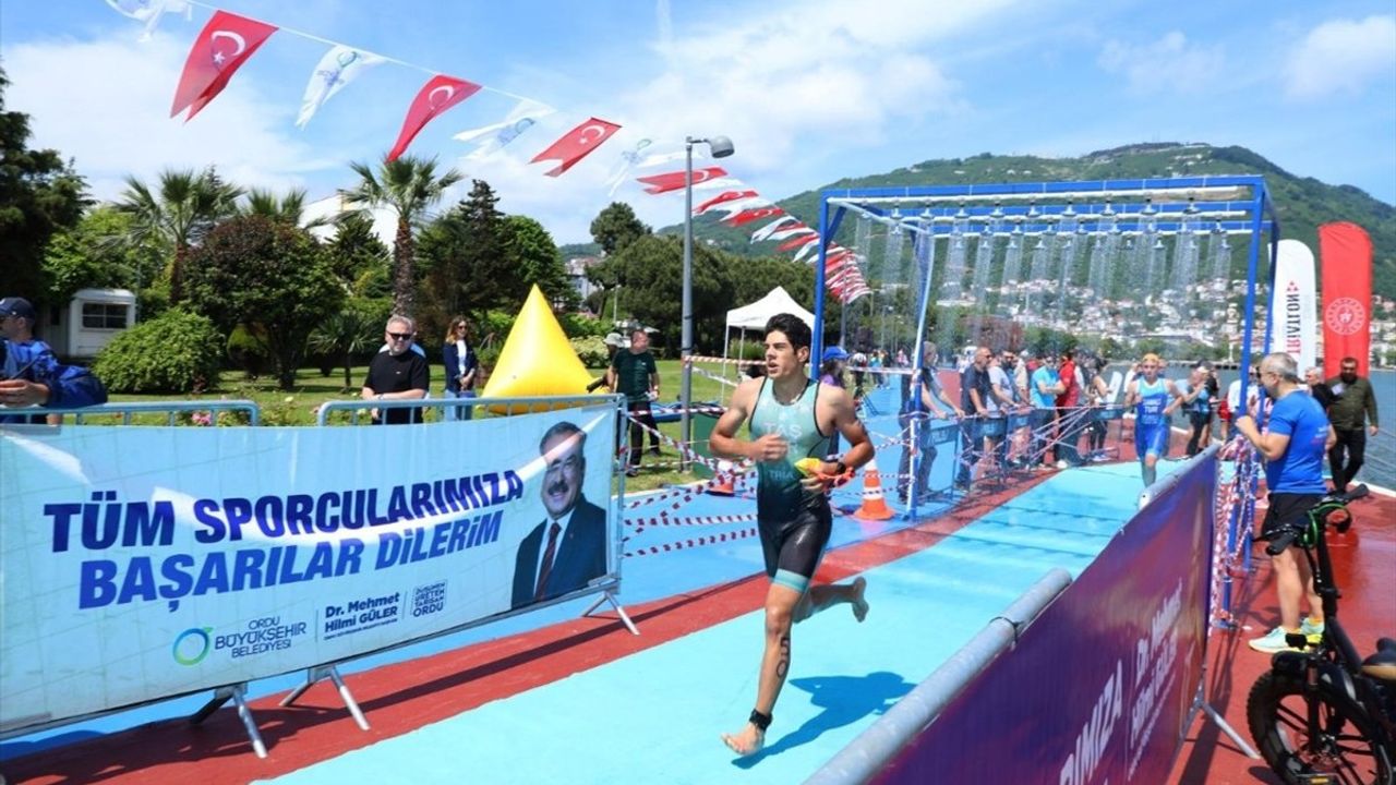 2025 Ordu Triatlon Türkiye Kupası Start Aldı