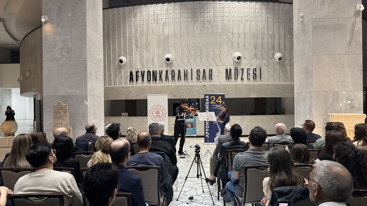 24. Afyonkarahisar Klasik Müzik Festivali'nde Çekyalı Sanatçılar Konser Verdi