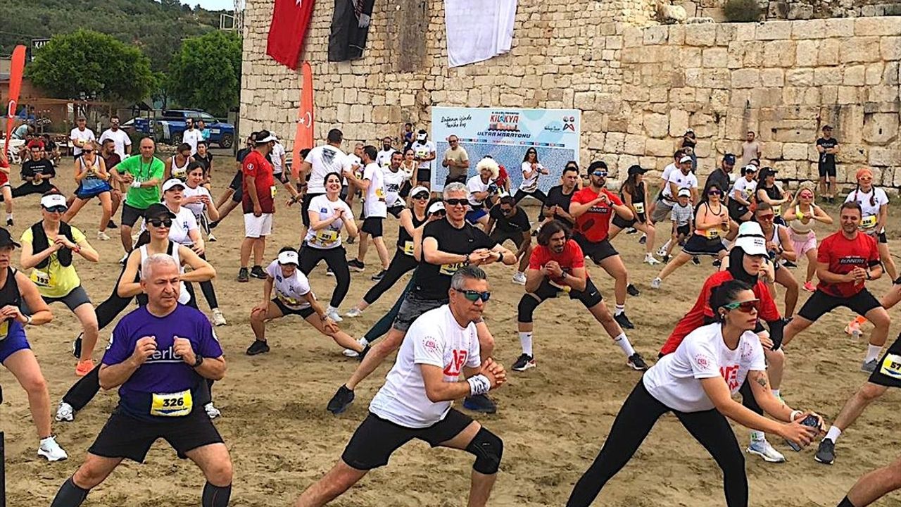 4. Uluslararası Kilikya Ultra Maratonu Mersin'de Start Aldı
