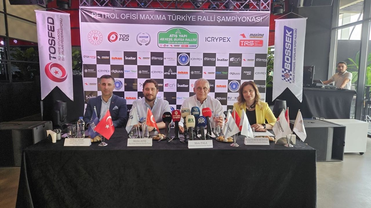 49. Yeşil Bursa Rallisi 23-25 Mayıs'ta Başlıyor