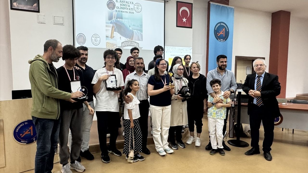 8. Antalya Kimya Olimpiyatı Başarıyla Gerçekleştirildi