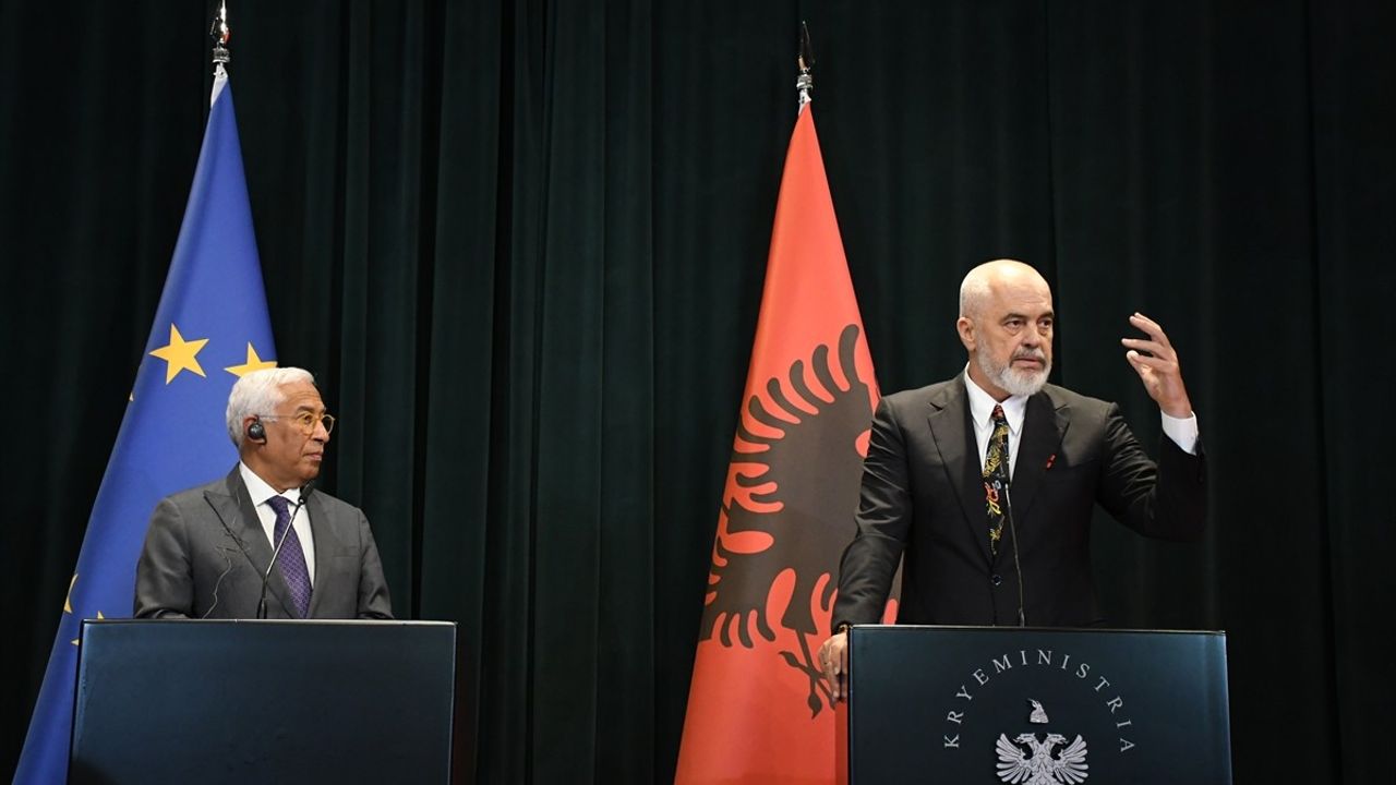 AB Konseyi Başkanı Costa: 'Arnavutluk, AB'nin genişleme sürecinin işareti'