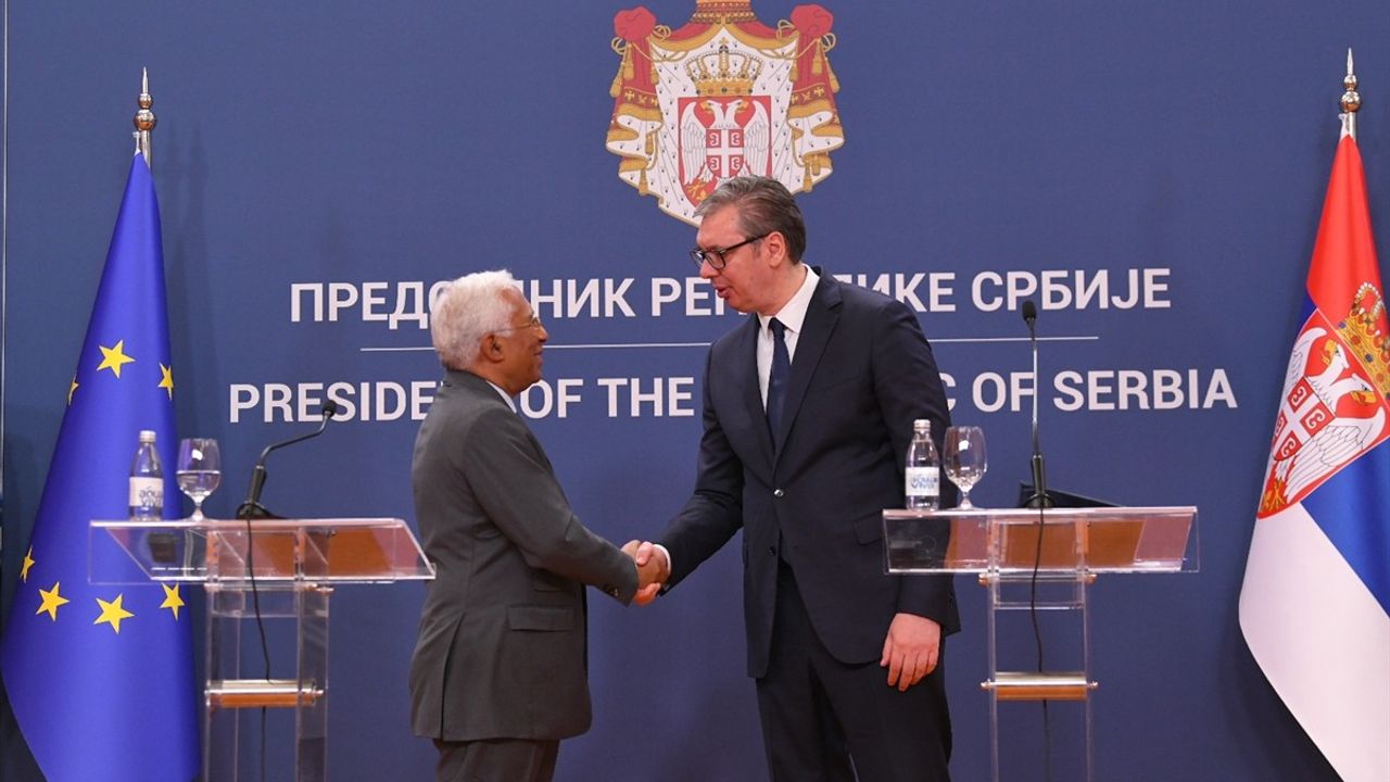 AB Konseyi Başkanı Costa'dan Sırbistan'a Üyelik Desteği