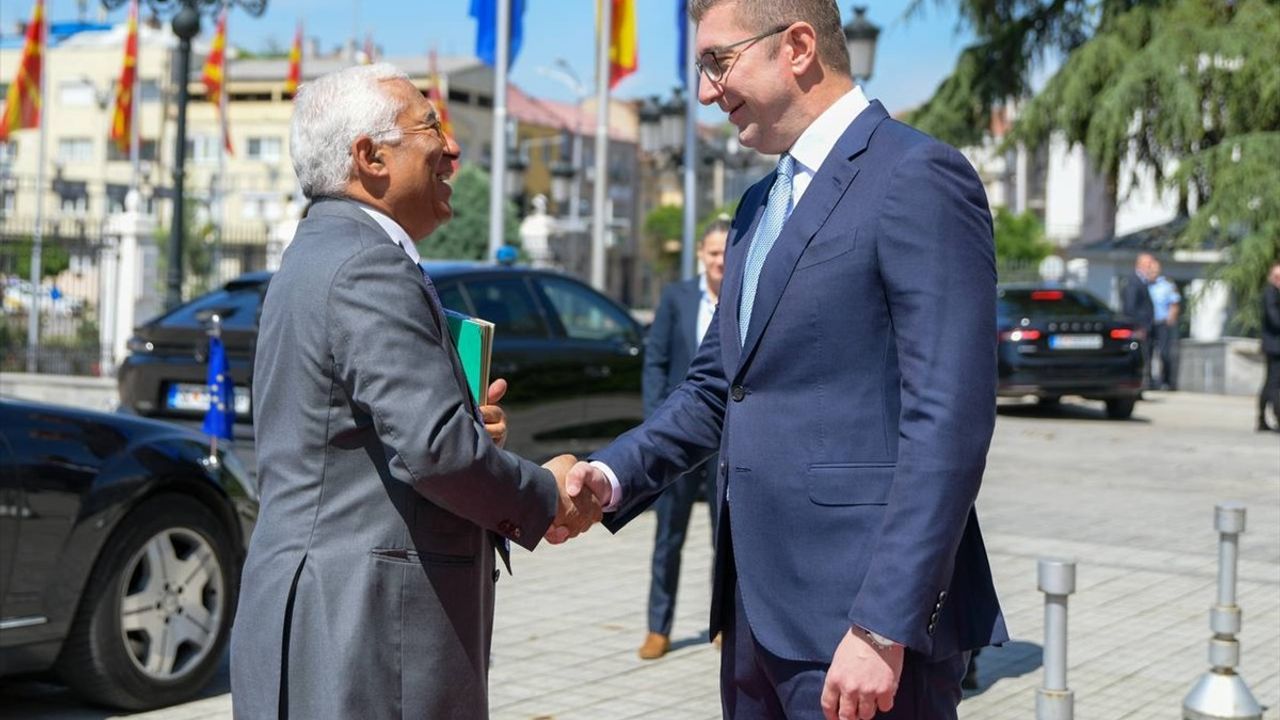 AB Konseyi Başkanı Costa: Kuzey Makedonya'nın Geleceği AB'de