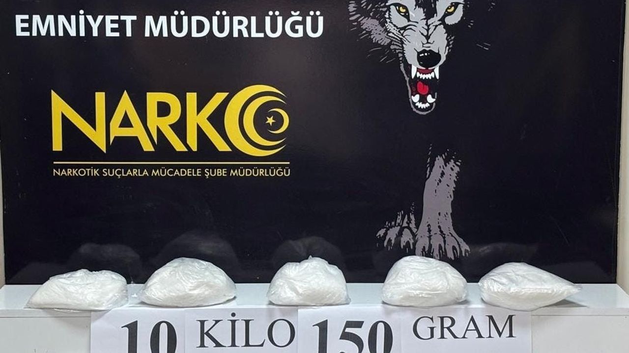 Adana'da 10 Kilo 150 Gram Metamfetamin Operasyonu: 6 Tutuklama