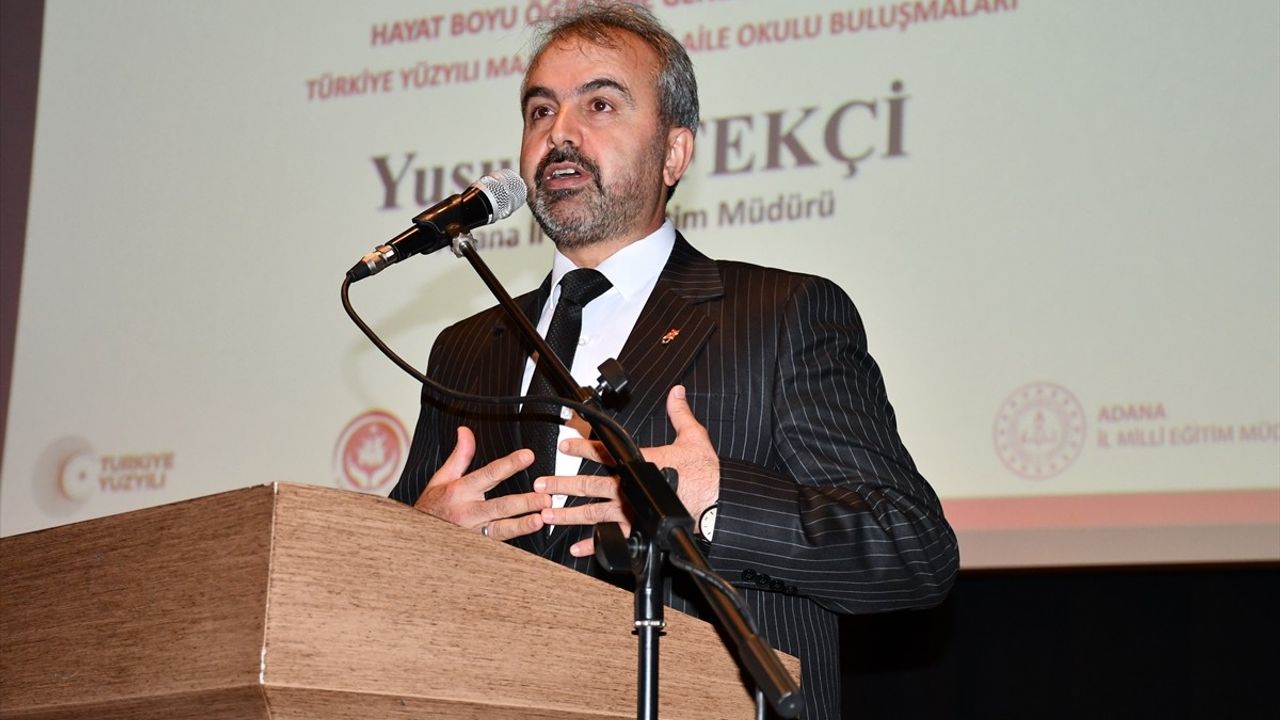Adana'da Maarif Modeli Aile Okulu Buluşmaları Düzenlendi