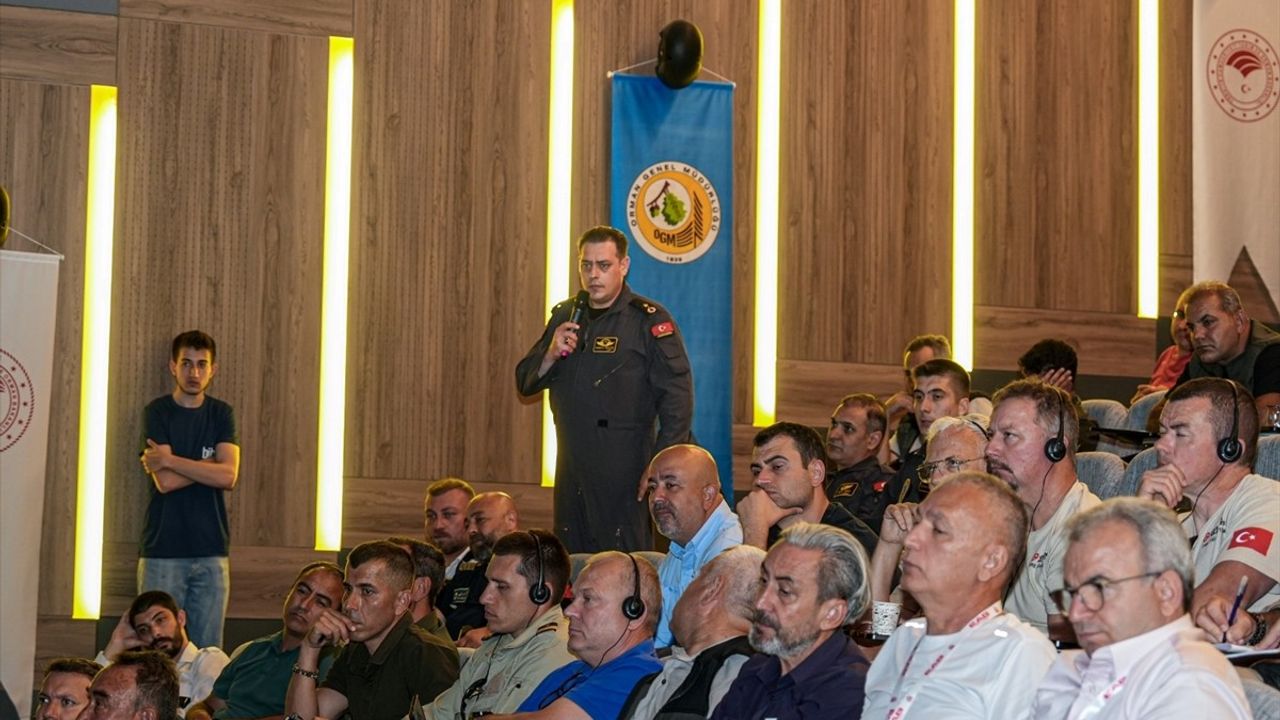 Adana'da Orman Yangınlarıyla Mücadele İçin Hava Gücü Eğitimi