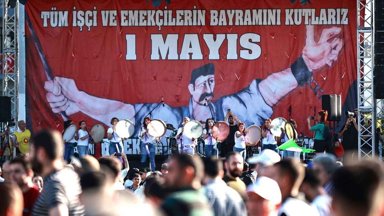 Adana, Mersin ve Hatay'da 1 Mayıs Emek ve Dayanışma Günü Coşkuyla Kutlandı