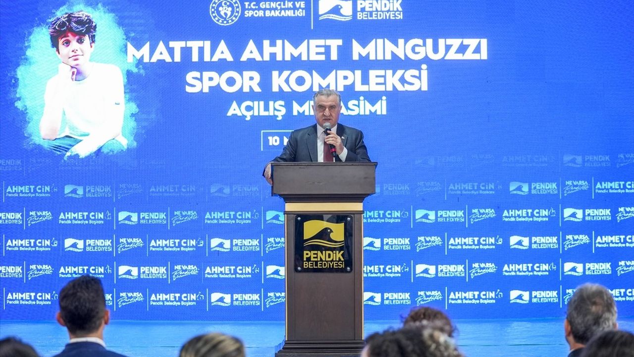Ahmet Minguzzi Spor Tesisi Açılışıyla Anıldı