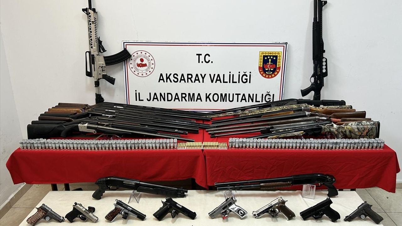 Aksaray'da Düğünlerde Havaya Ateş Eden 19 Şüpheliyi Yakaladı