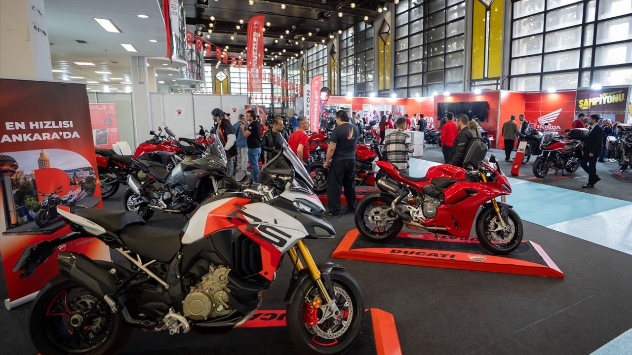 Ankara'da Motosiklet ve Bisiklet Fuarı Kapılarını Açtı