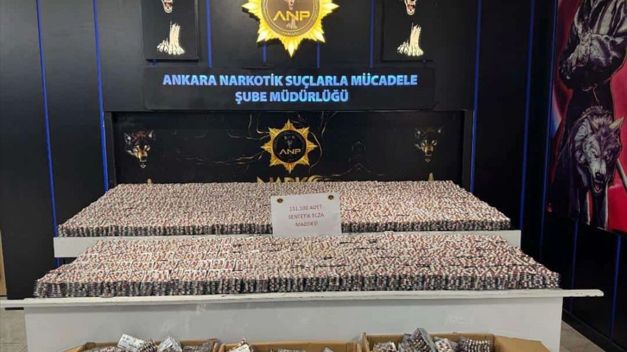 Ankara'da Uyuşturucu Operasyonu: 3 Zanlı Tutuklandı