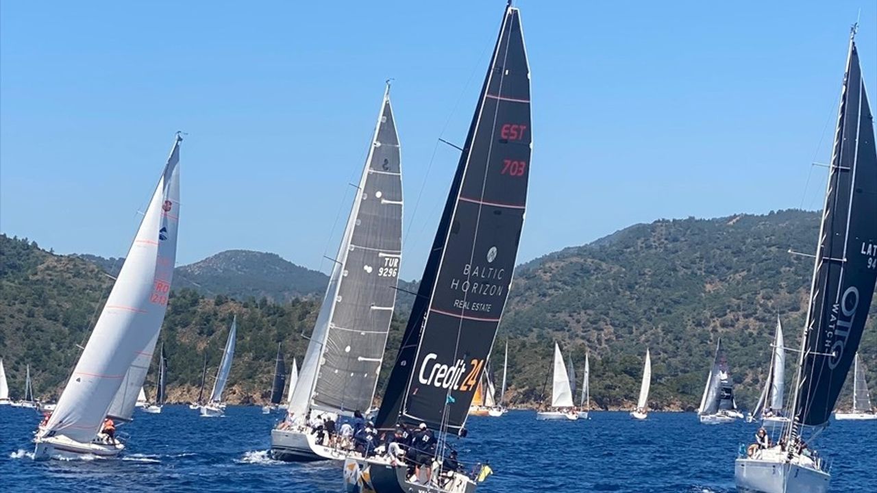 Atatürk'ü Anma Gençlik Kupası Yelken Yarışları Muğla'da Tamamlandı