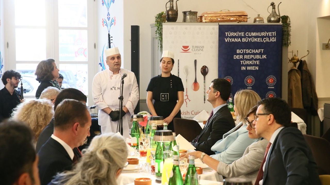 Avusturya'da Türk Mutfağı Haftası Kutlandı