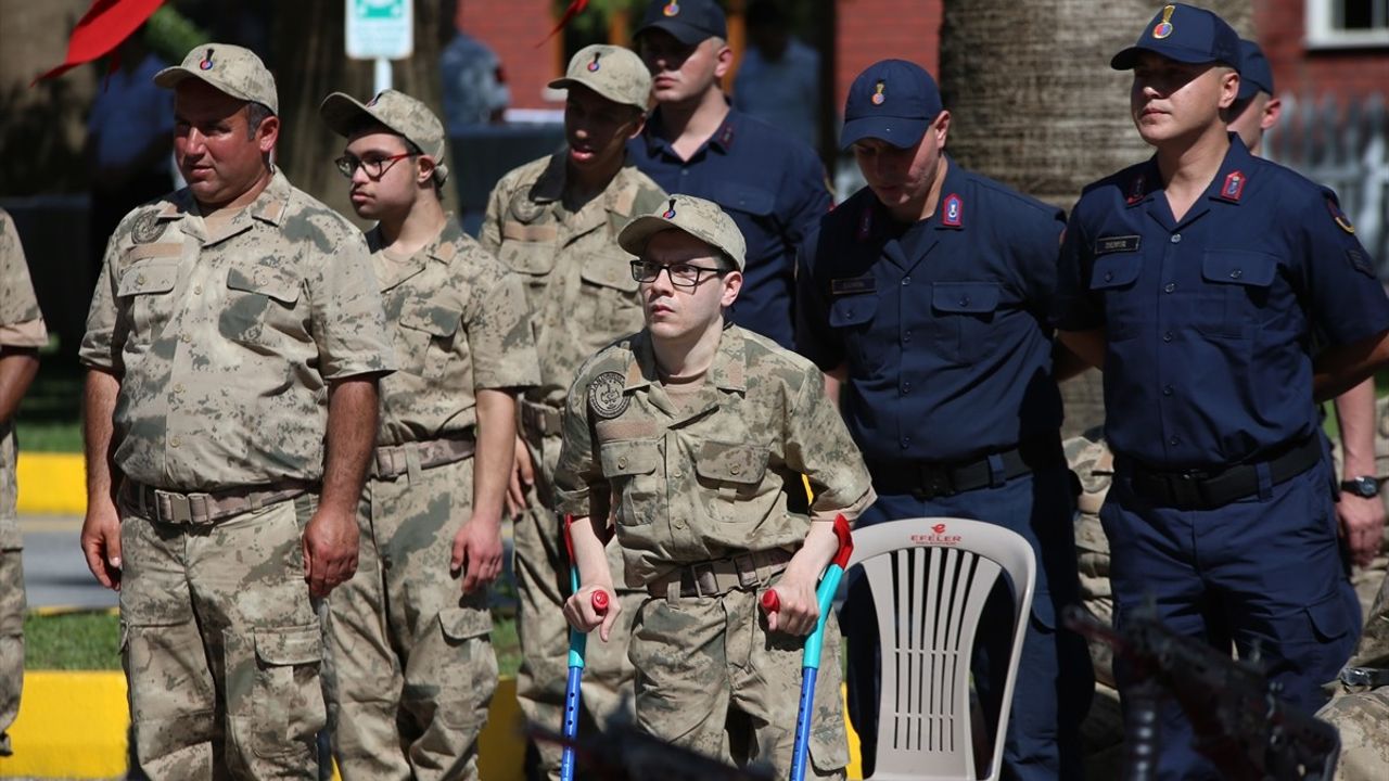 Aydın'da Engelliler Haftası'nda 29 Birey 'Mehmetçik' Oldu