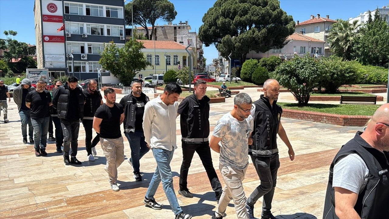 Aydın'da Uyuşturucu Operasyonu: 15 Şüpheli Tutuklandı