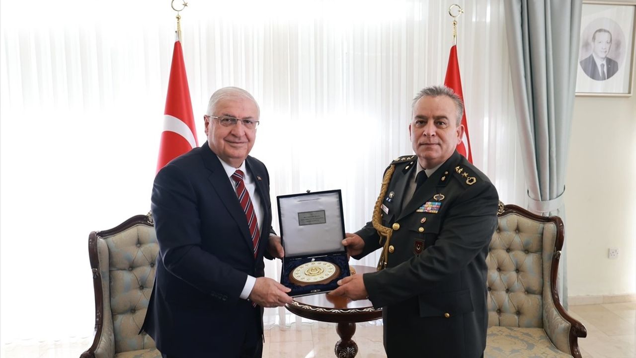 Bakan Güler, KKTC'de Diplomatik Ziyaretler Gerçekleştirdi