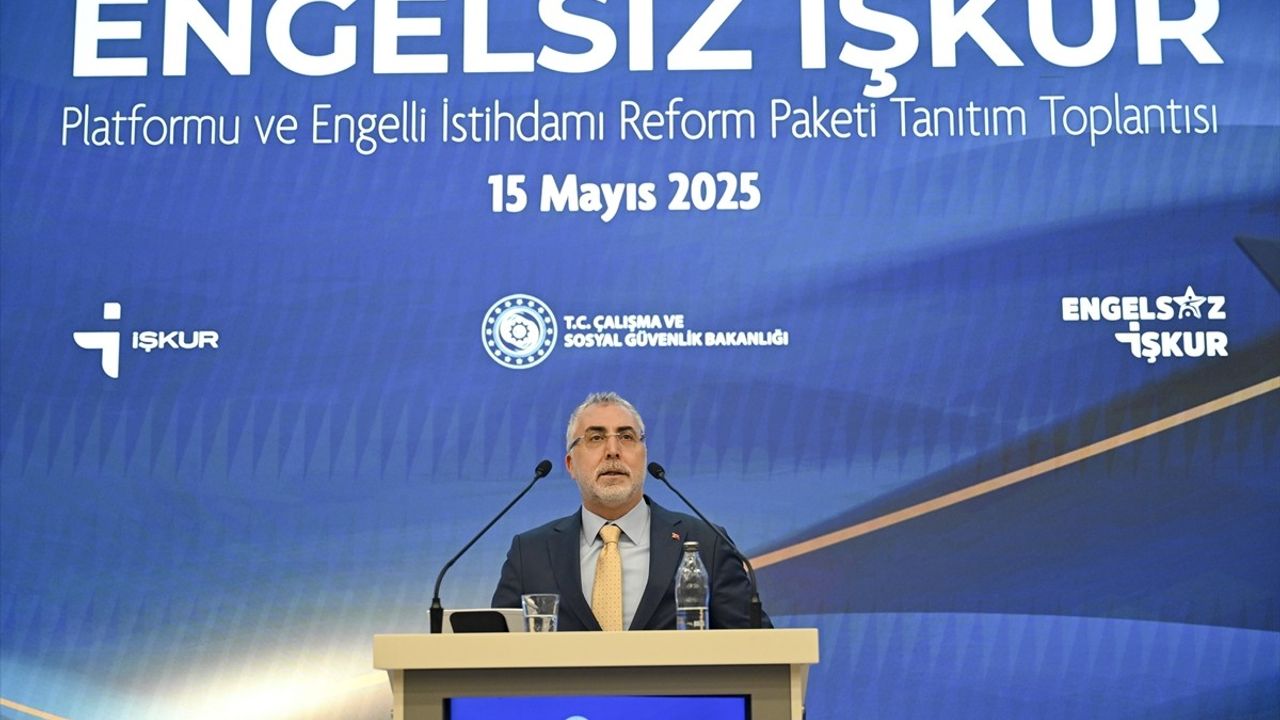 Bakan Işıkhan'dan Engelsiz İstihdam Vurgusu: 550 Bin Engelli İstihdama Katıldı