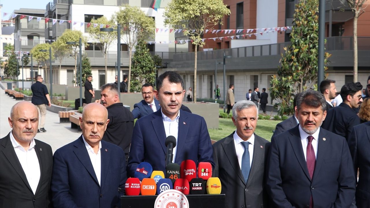 Bakan Kurum'dan Kahramanmaraş'ta Deprem Sonrası Yapılacak Çalışmalara Dair Açıklamalar