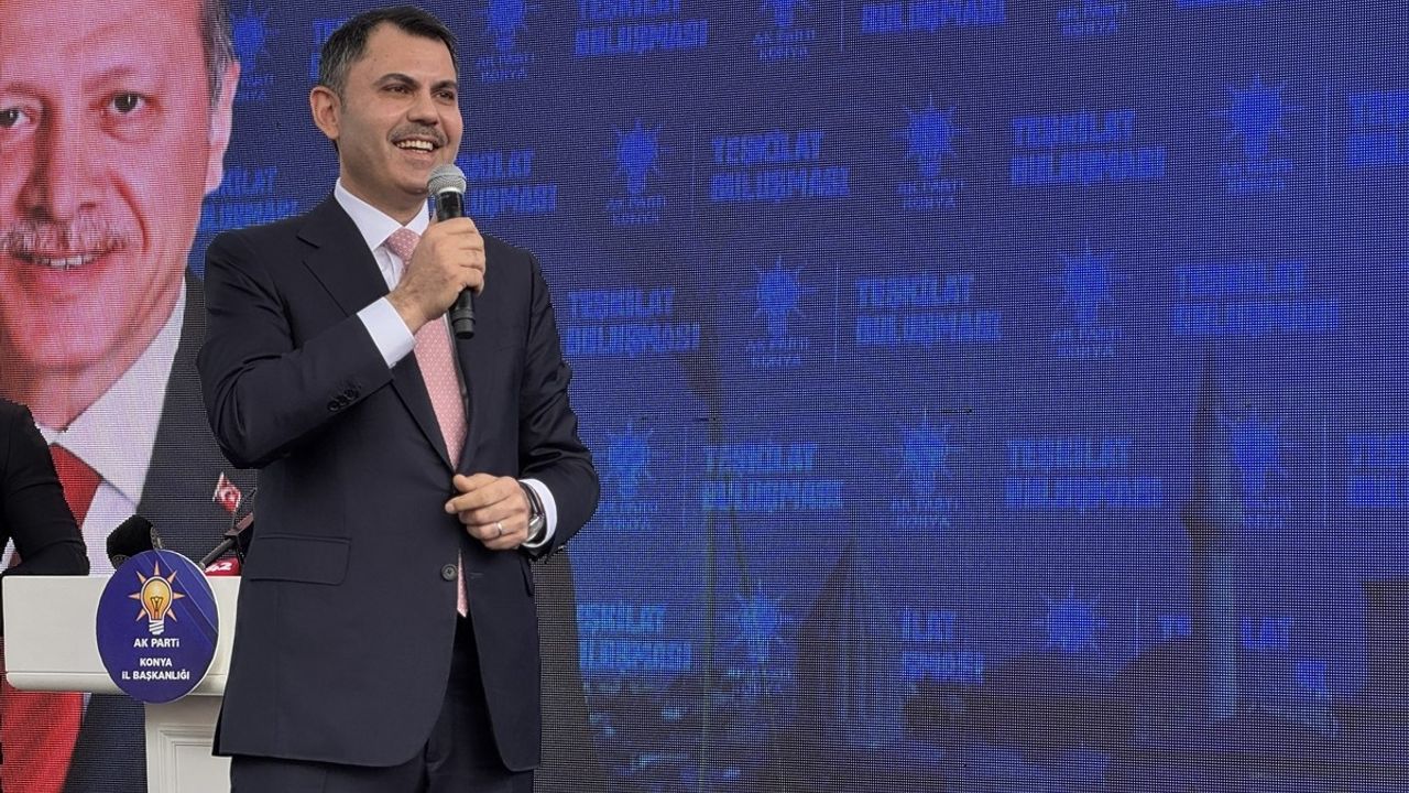 Bakan Murat Kurum'dan Terörsüz Türkiye Vurgusu