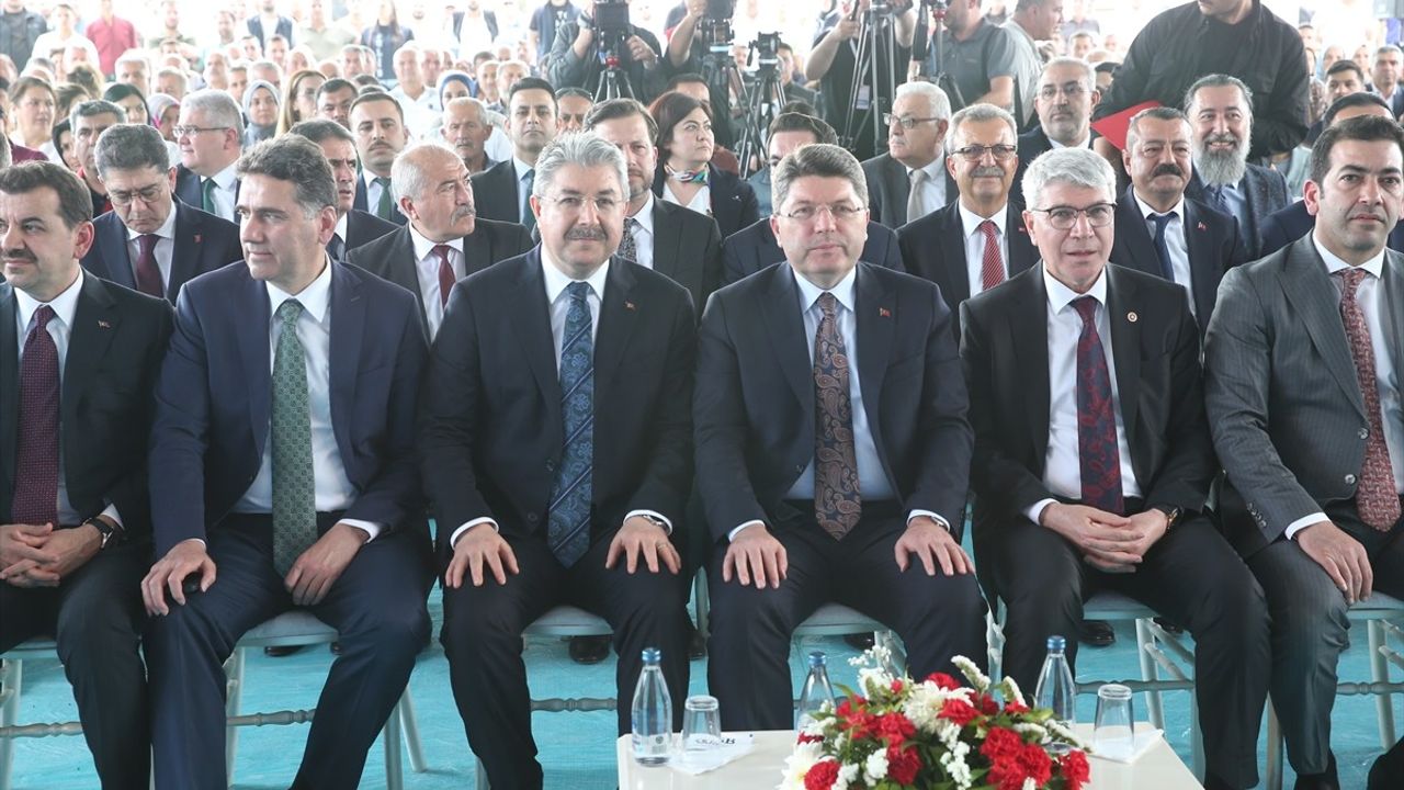 Bakan Tunç, Osmaniye'de Yeni Adalet Sarayı Temelini Attı