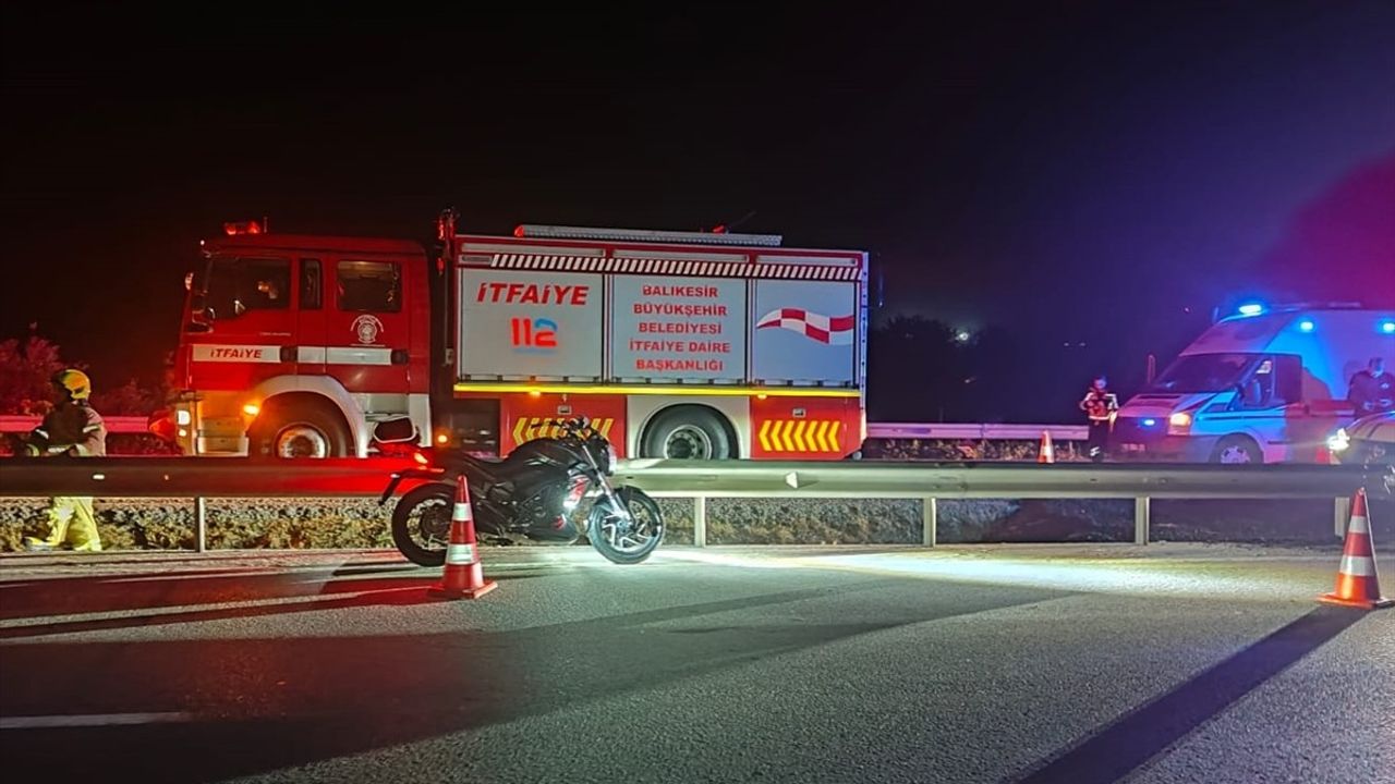 Balıkesir'de Motosiklet Kazası: Sürücü Hayatını Kaybetti