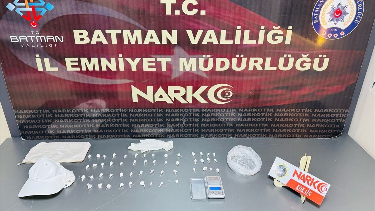 Batman’da Uyuşturucu Operasyonunda 1 Şüpheli Tutuklandı