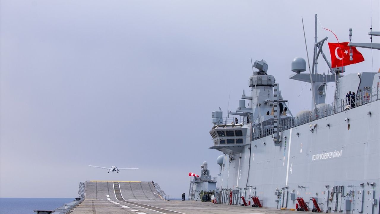 Bayraktar TB3 SİHA'lar DENİZKURDU-2025 Tatbikatı'nda