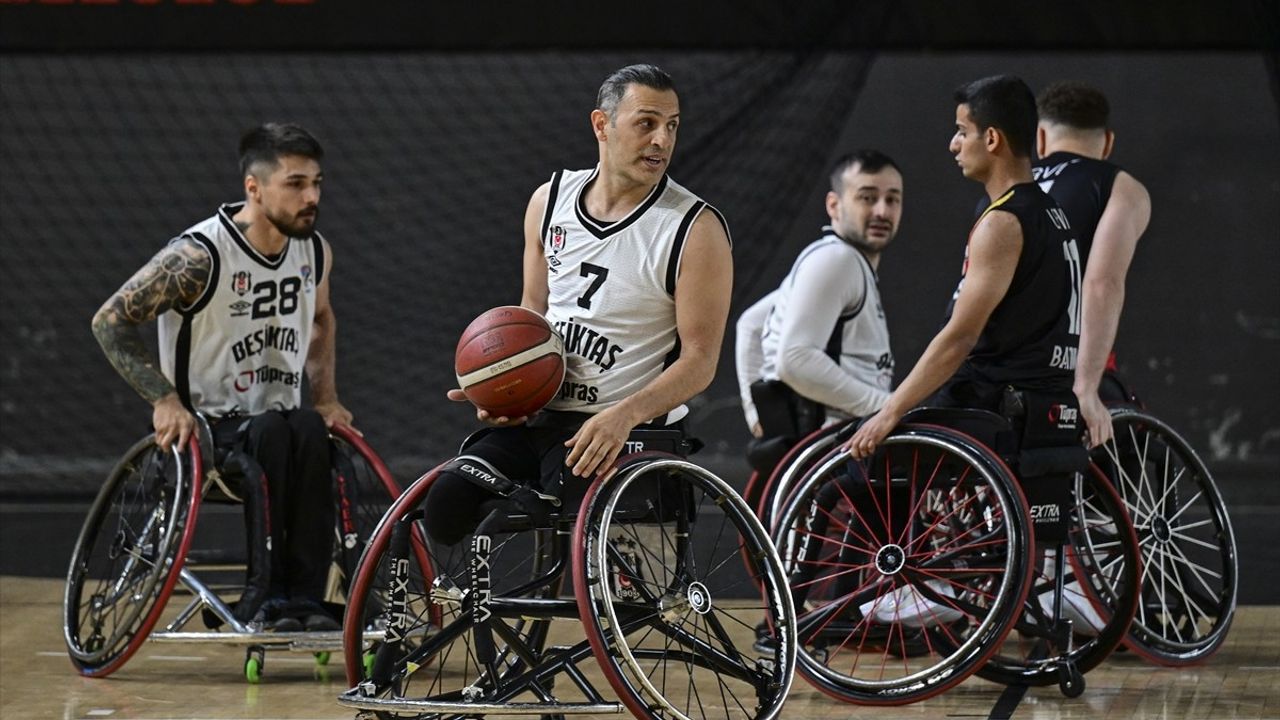Beşiktaş Tüpraş ve Batman Tekerlekli Sandalye Basketbol Takımları Dostluk Maçında Buluştu