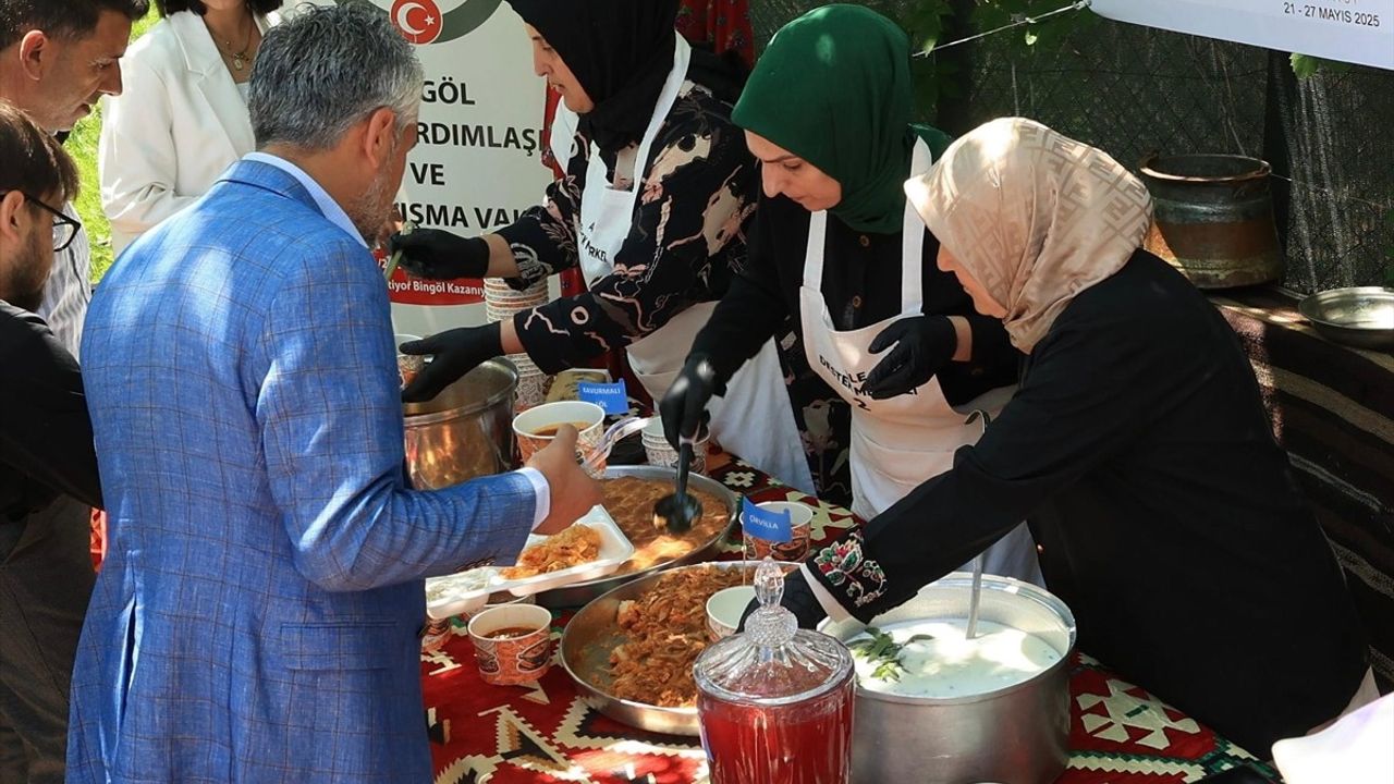 Bingöl Yöresel Lezzetleri 'Türk Mutfağı Haftası'nda Tanıtıldı