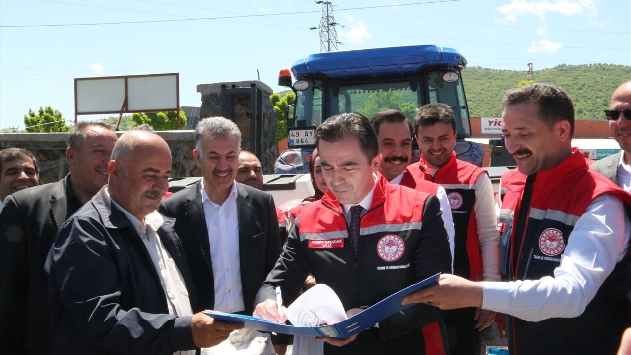 Bitlis'te Çiftçilere Yüzde 75 Hibeli Kuru Fasulye Tohumu Dağıtıldı