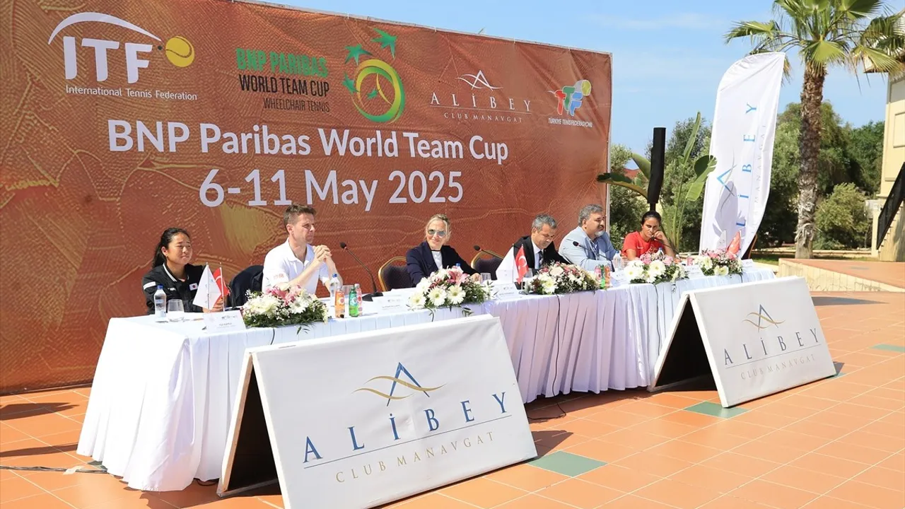 BNP Paribas Dünya Takım Kupası Basın Toplantısı Antalya'da Yapıldı